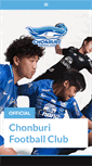 Mobile Screenshot of chonburifootballclub.com